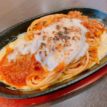 ２４日のランチはチーズボロネーゼ！